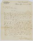 Letter to Thomas Benbow Phillips from Stuart...
