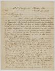 Letter to Thomas Benbow Phillips from Arthur...