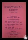 South Wales Art Society  programme of events,...