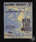 Poster advertising 'Real Live Music:...