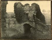 Court at Carew Castle 1855