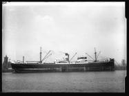 M.V. JEDMOOR at Cardiff Docks c.1936