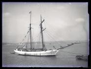 Two masted topsail schooner c.1936