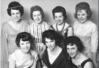 Carmarthenshire YFC Queen 1963-64 Betty Thomas;...