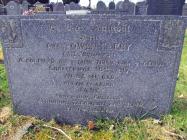 Inscription on family grave at Criccieth Non...