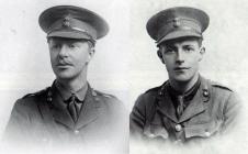 Two brothers from Criccieth – Hugh and Hywel...