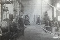 Crumlin Navigation Colliery: The Fitting shop...