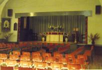 Interior of St Illtyds Church hall