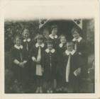 The Llandough Church Choir Girls.