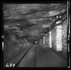 Underground roadway at Graig Merthyr Colliery