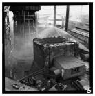 Blast furnace at Brymbo steelworks