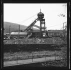 Headframe at Deep Duffryn Colliery