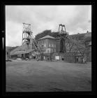 Headframes and engine house at Tirpentwys Colliery