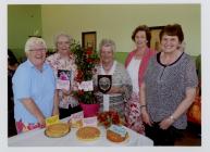 Merched y Wawr Rhydypennau Branch winning the...