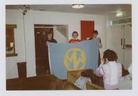 Merched y Wawr Banner during the organisation&...