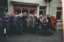 Merched y Wawr Ystalyfera Branch on the set of...