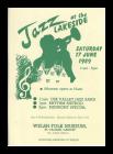 A poster for ‘Jazz at the Lakeside’ at the...