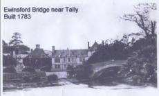 Edwinsford Bridge and House near Talley.