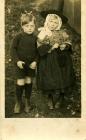 A photograph of 2 unknown children, part of...