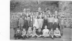 Talley School photograph, 1954/55