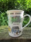 Cwmdu Talley millenium mug, with illustrations...