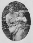 Elizabeth Mary Jones (nee Jenkins) with Devonald