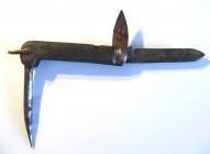 Farrier’s knife. Owned by W.T.Walker.