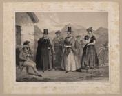 Welsh Costume:  Welsh Costumes, Jones, 1851