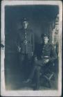 Photograph of Joshua and Henry Harries in Uniform