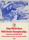 Stiga Welsh Open programme cover