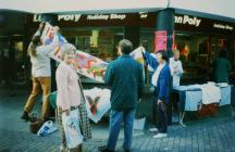 Mary Lloyd Jones and her 1997 referendum banner