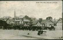 Postcard from Catherine Ann Thomas, Rhydyclafdy...