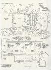 Plan of ruined buildings around Hen Gastell,...