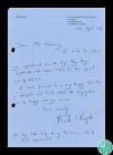 Letter from Mark S. Kingston to Harry Poloway,...