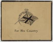 WW1 memorial card for Sgt John Regan