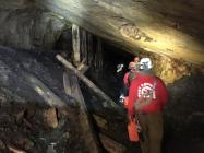 Underground at Dinas Silica Mine