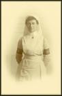 Muriel Lennox in nursing uniform