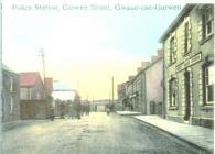 Police Station in Curwen Street, Gwaun-cae-gurwen