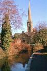 Pontardawe Church with Swansea Canal.