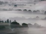 MISTY VALLEY FROM DERRY ORMOND TOWER, Silian,...