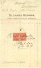 Receipt from James Beddoe Pembroke 1931