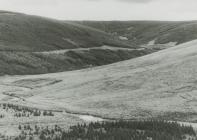 Rivers Twyi and Twyi Fechan converge near Moel...