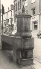 Horse trough in Queen St.Opposite junction with...