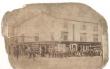 Grocer's shop corner of Sussex St.and Queen St....