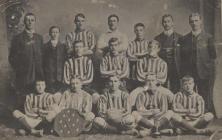 An early Rhyl Football Team