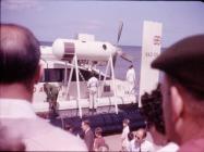 Refuelling and maintenance checks of Hovercraft...