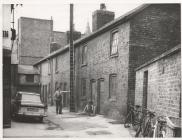 Old Cottages, St. Helen's Place about 1960...