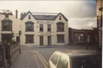 Demolition of Roger Jones Ltd. Timber and...