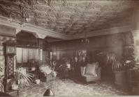 Interior view of Queen's Hotel.