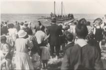 Launching Tubular Lifeboat